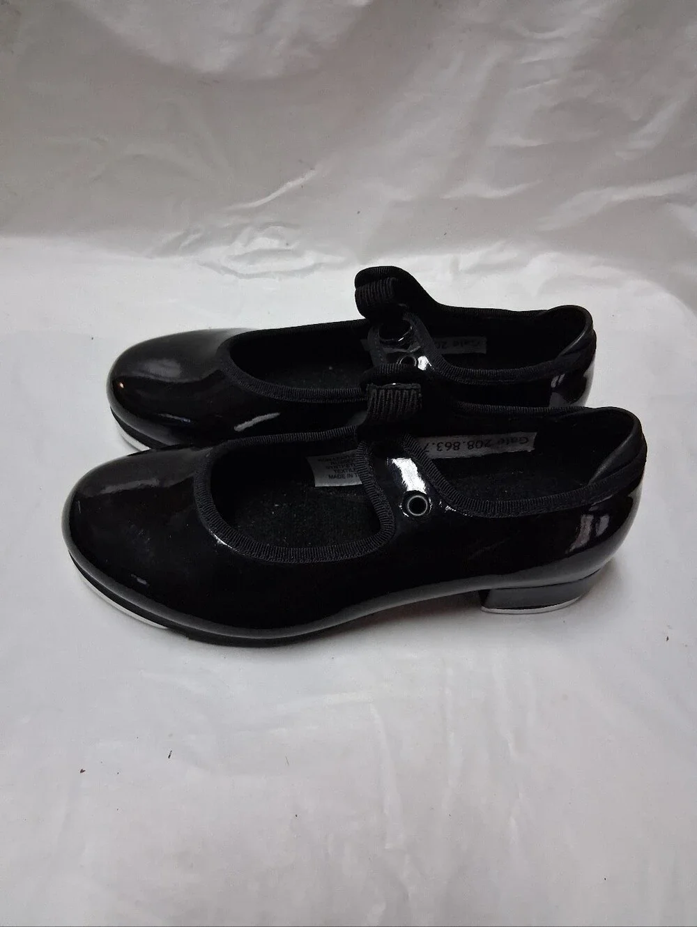 Bolch Black Size 10W  Childs Tap/Dance  Shoes Preowned